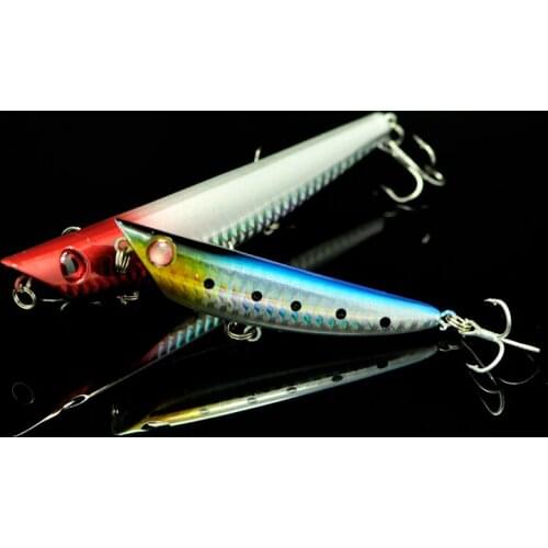 Fishing Lure Floating Pencil Zigzag Dog 17g/12cm 8.5cm/9.5g Artificial Long Range Casting Seabass Bait Hard Lures Owner Hooks