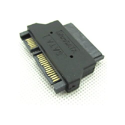 SATA 22P-MICS16C ADP.SATA7+15PIN PCB SIDE/MICRO SATA 7+7+2 CABLE SIDE