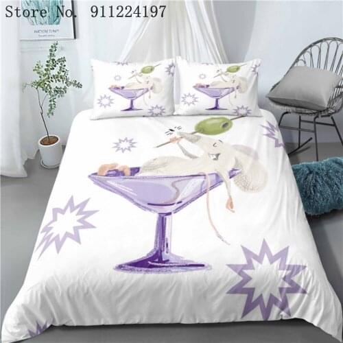 Trick Or Treat Mouse Kids Bed Bedding Sets Cartoon Girls Duvet Cover Bedclothes Pillowcase Children Soft Bed Linen Set kids Gift