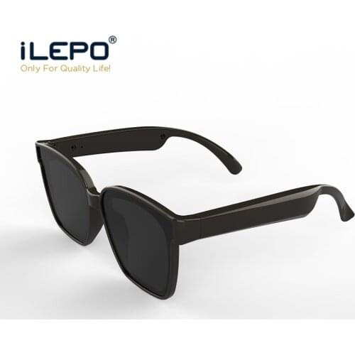 Smart Sunglasses Wireless Bluetooth Headset BT5.0 Music Glasses Outdoor Cycling Sun Audio Glasses Sports Headphones with Mic