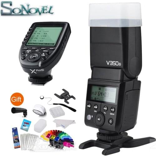 Godox V350S TTL HSS 1/8000s Camera Flash with Built-in 2000mAh Li-ion Battery with Xpro-S Transmitter for Sony A77 A7R A7S A3500