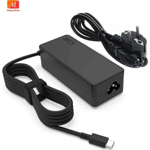 65W 20V 3.25A Type-C Adapter Laptop Charger for Len-ovo ThinkPad T480 T480s T580 X280 X380 E580 L380 L480 15V-3A