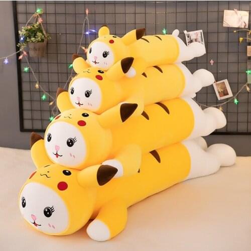 Zqswkl 70/90/120cm rabbit plush toy girls bed sleeping long pillow childrens birthday gift big stuffed animals cute soft toys