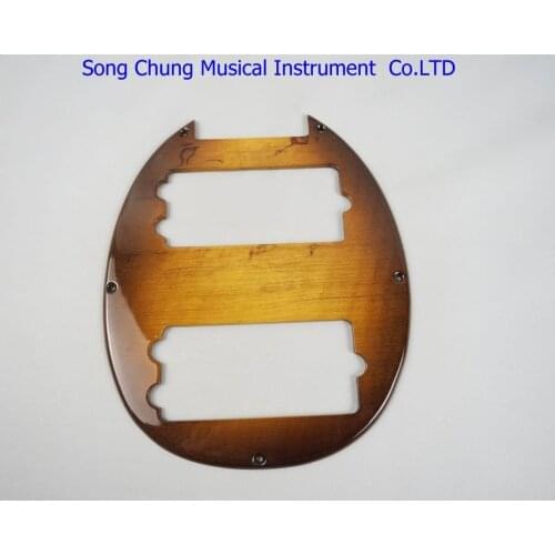 1pc solid maple wood pickguard for 5 String MM Electric Bass Guitar #535