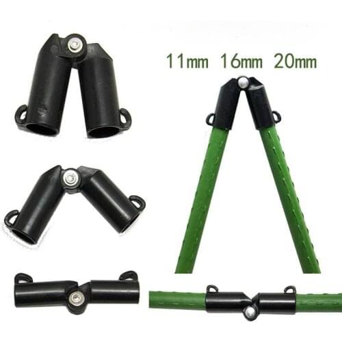 100PCS Adjustable Plastic Agriculture Grafting Stakes Connector Clip Gardening Pillar Support Forks for Plant Pipe