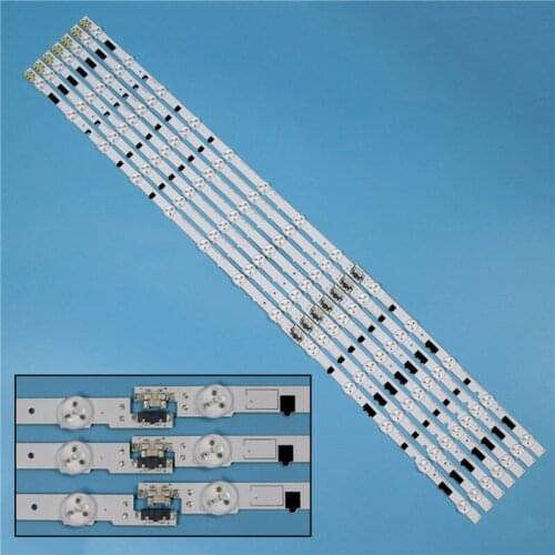 832mm 14 Piece/Set LED Array Bars For Samsung UA40F5000AJ HG40NB690QF 40 inches TV Backlight LED Strip Light Matrix Lamps Bands