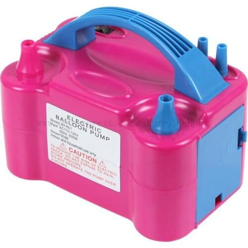 Free Shipping 2016 New Double Hole HT-501 High Voltage AC Inflatable Electric Balloons Pump Air Inflator Machine, Free Shipping