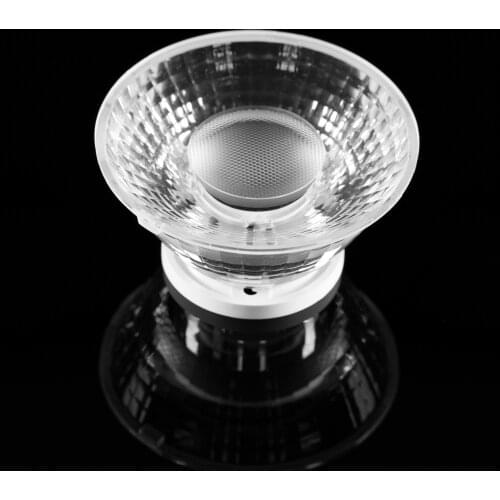 COB Optical LENS Diameter 72mm Height 33mm For Emiting Surface 12mm LED With 15°,24°,36° Available