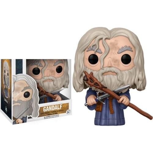 Funko Pop The Lord Of Gandalf 443# The Ring Action Toy Figures 10cm Pvc Collection Vinyl Figure Doll Model Toys for Children
