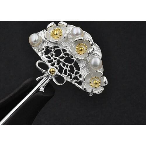 FYLA MODE Silver Brooches For Clothes
