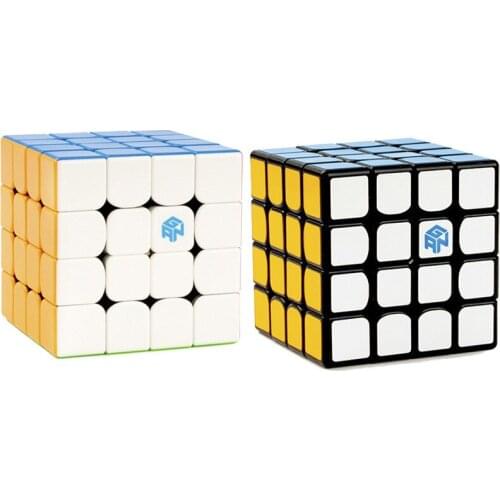 Gan460 4x4x4 Magnetic Version magic cube professional game puzzle education adult children toy game exercise brain gift smooth