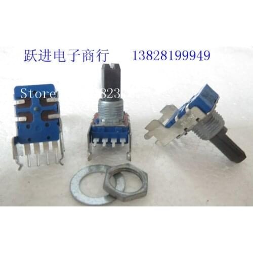 [BELLA] Imported Japanese ALPS 142 horizontal 5KB potentiometer 4 feet long handle 17MM hole 9MM --50PCS/LOT