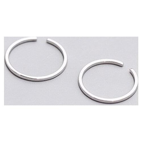 Fashion Minimalism Open Rings Smooth And Fine Design Couple Wedding Jewelry Men/Women Charm Punk Valentines Day Gifts