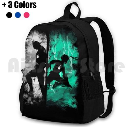 One For All Outdoor Hiking Backpack Waterproof Camping Travel Boku No Hero Deku Midoriya Hero One For All All For One Power