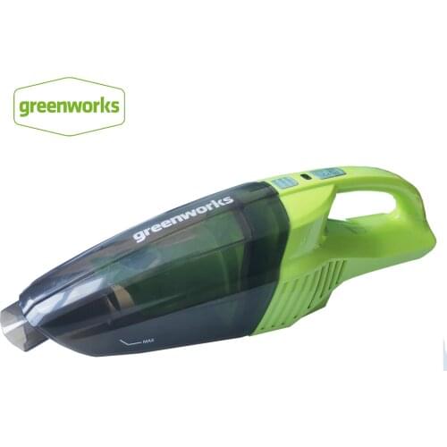 Greenworks 24V Handheld Vacuum Cordless Powerful Cyclone Suction Portable Rechargeable Vacuum Cleaner Wet Dry aspirado