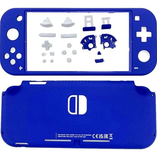 For Nintendo Switch Lite Console Replacement Housing Shell Handheld Controller Hard Case Cover For NS Switch Lite With Button