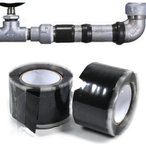 1.5m X 2.5cm Super Strong Fiber Waterproof Tape Stop Leaks Seal Repair Tape Performance Self Fix Tape Adhesive Tape