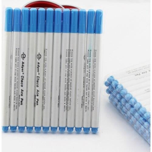 5pcs Soluble Marker Pen Water Wipe Pen Cross-stitch Automatic Disappear Color Pen Sewing Mark Tool