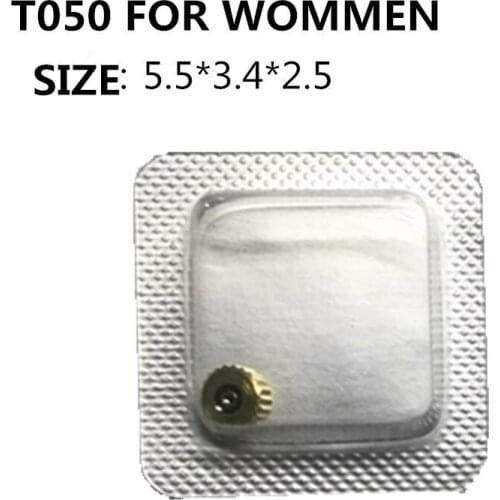 Watch head accessories womens T050 head all steel head table crown adjustment time button
