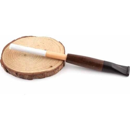 Ebony Wood Pipe Smoke Filter Core change Filter Cigarette Holder Pipes Smoking Accessories Smoking