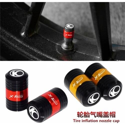Motorcycle Accessories Wheel Tire Valve caps Airtight Cover For KYMCO X-TOWN300i X-TOWN125i xtown X TOWN X-TOWN 125i 300i