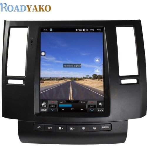 Android 10.0 Octa Core 6G+128G For Infiniti FX35 2003-2008 Car Multimedia Player 10.4" Auto GPS Unit Tesla Style Tape Recorder