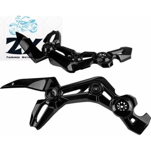 Zxmt Z 900 A Pair Motorcycle Frame Side Cover Body Trim Panel For Kawasaki Z900 2017 2018 2019 ABS Injetcion Carbon Face Black