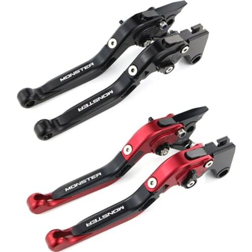 For Ducati 400 MONSTER 1999-2007 MONSTER S2R 800 2005 2006 2007 Foldable Extendable Adjustable CNC Clutch Brake Levers Aluminum