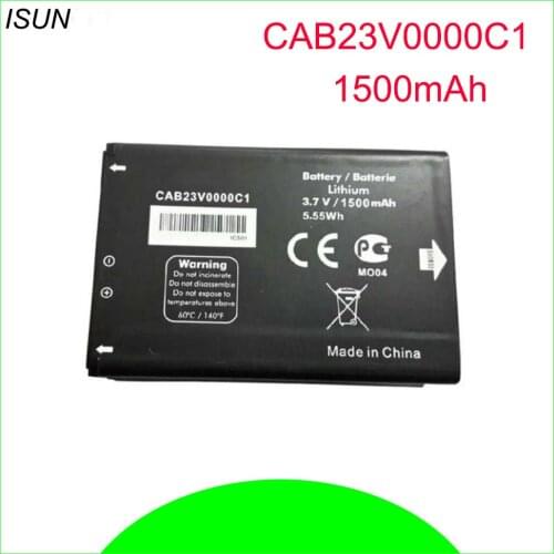 ISUNOO 5pcs/lot CAB23V0000C11500mAh 3.7V 3.7Wh Good Quality Replacement Li-ion Battery for Alcatel Y800 Y580D Mobile Phone