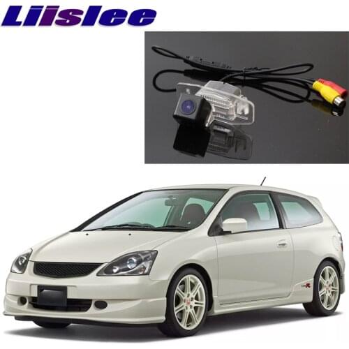 Liislee Car Camera For Honda Civic 9 Generation 2012~2015 rearview Rear View Back Up Camera For PAL / NTSC Use | CCD + RCA