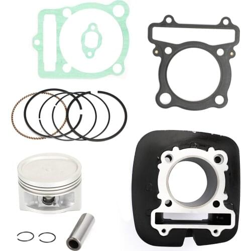 Artudatech Cylinder Piston Gasket Kit For Yamaha Big Bear 400 4x4 IRS Hunter 2000-2012 83mm fit Kodiak 400 1993-1999