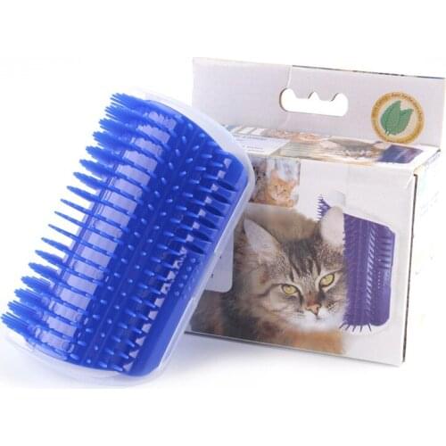 Cats Supplies Pet Corner Massage Machine Practical Plastic Cat Carding Bite With Cat Pet Products Pet Toy For Cat Brush Comb