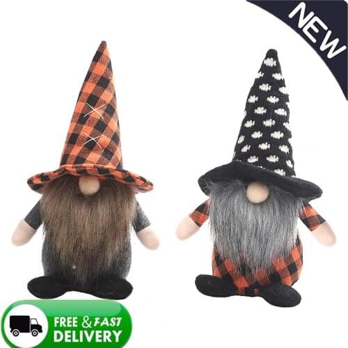 2021 Halloween Faceless Gnome Doll Ornaments Home Table Decoration For Home Pendant Gifts Happy Halloween