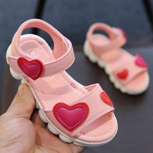 Summer new childrens sandals baby toddler shoes girls beach shoes soft bottom non-slip boys sports sandals leisure Size 22-35