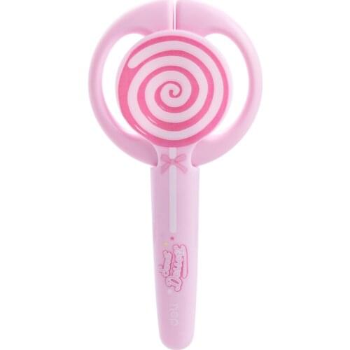 Cute Lollipop Multipurpose Scissors with Protective Cover Stainless Steel Blades, Scissors for Office Home School Art Craft
