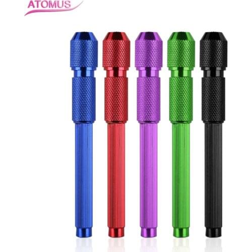 New 1pc Tattoo Accessories Tattoo Pen Holder Alloy Skin Marker Pen Skin Surfer Stencil Outline Pen Holder Makeup Supplies