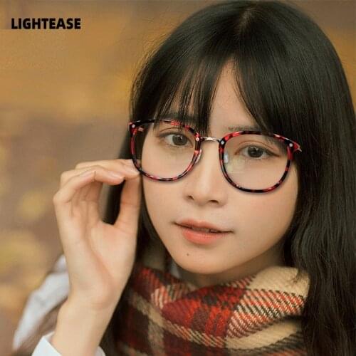 Ultra Light Frame Computer Glasses Women Anti Blue Light Eyeglasses Vintage Spectacles Men Prescription Glasses For Myopia Glass