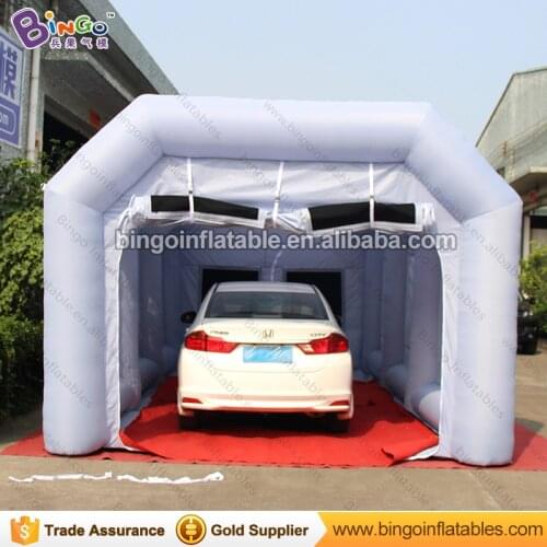 26.2ft x 13.1ft x 9.8ft inflatable mobile spray booth , air blown auto spray booth , paint trotter portable spray booth toy tent