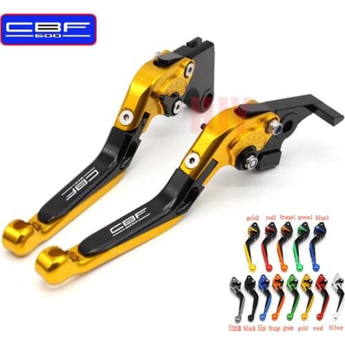 CNC Adjustable Folding Extendable Motorcycle Brake Clutch Levers For Honda CB600F CB650F Hornet CBR600F CBF600 SA 2010 2011 2012