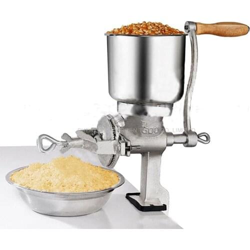 Manual Grains Spices Hebals Cereals Coffee Dry Food Grinder Mill Grinding Machine Gristmill Home Medicine Flour Powder Crusher