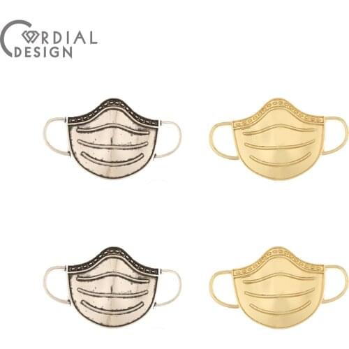 Cordial Design 100Pcs 14*22MM Jewelry Accessories/DIY Connectors/Jewelry Making/Earrings Findings & Components/Hand Made/Charms