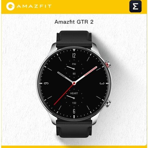 2021 Amazfit GTR 2 Smartwatch 14 Days Battery Life 5ATM Confident Time Control Sleep Monitoring Smart Watch For Ios Android Phon