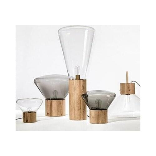 Led bedside lamp led glass lampara mesa lampara mesa noche led desk lamp bedroom living room for bedroom abajur de mesa