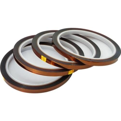 10Pcs High Temperature Resistant Tape For Sublimation Heat Press Machine 6mm x 33m