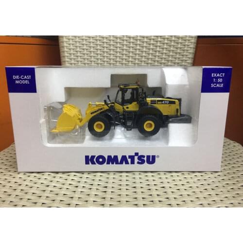Universal Hobbies Komatsu WA 470-8 Wheel Loader 1:50 Scale Die-Cast Model UH8114