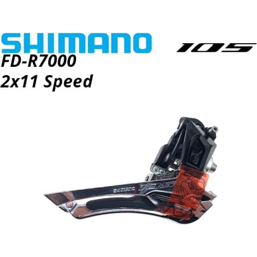 SHIMANO 105 FD-R7000 Front Derailleur road bike Band Mount 2x11-speed 2x11s R7000 braze on 2s 11s 2v 11v 2x11v