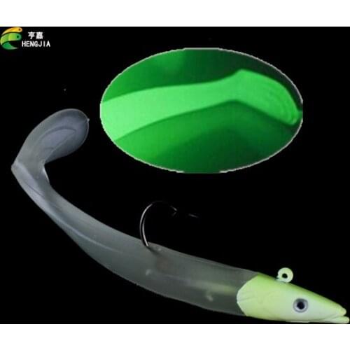 1pcs Lead Head Soft Minnow Lures Night Luminous Fishing Sport Baits For Crap Fish Tool Summer Fishing Tackle Wobblers Spinner