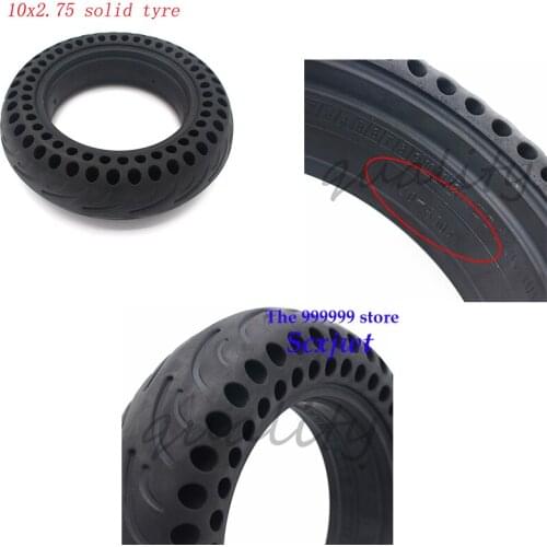 10 inch 10x2.75 Solid honeycomb Tyre Thickening Prevent Puncture Tire for NINEBOT MiniPRO Scooter Xiaomi Mini Non-Pneumatic Tyre