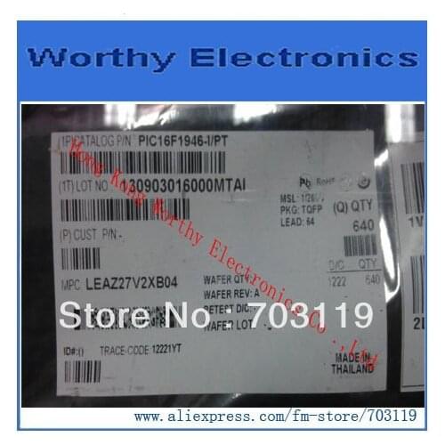 10pcs/lot PIC16F1946-I/PT PIC16F1946-I PIC16F1946 TQFP64