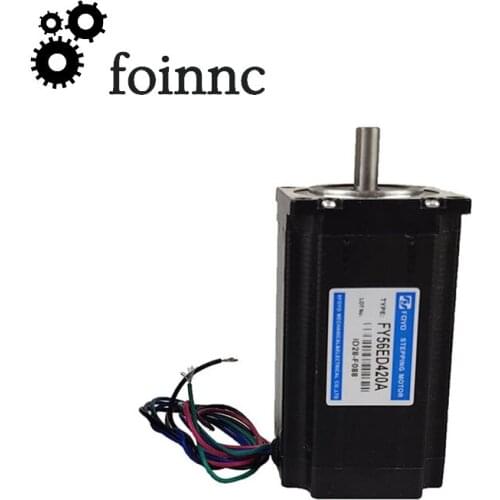 2-Phase Stepper Motor 57 Stepper motor Nema 23 4-lead 4.2A 3NM 100mm for 3D printer for CNC engraving milling machine FY56ED420A